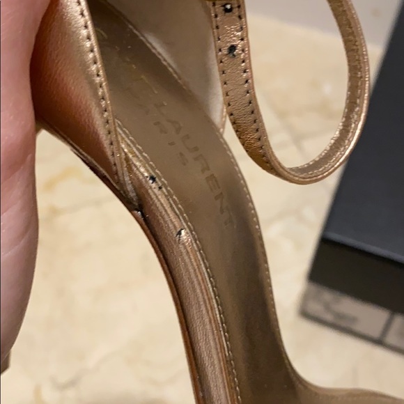 YSL ROSE GOLD HEELS - Picture 8 of 9